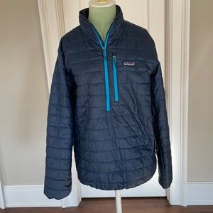 Zip Up Puffer Pullover